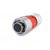 DH-20-J07PE-03-001 7-Pin Su Geçirmez Konnektör - Dişi