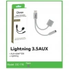 Divex Lightning Kulaklık ve Şarj Çoğaltıcı Adaptör Gri DC-176