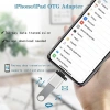 Divex Lightning to USB Dönüştürücü OTG Çevirici Adaptör Gri DO-173