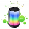 Divex Pluse 4 Mini Taşınabilir RGB Ledli Siyah Bluetooth Hoparlör DM-90