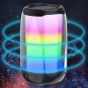 Divex Pluse 4 Mini Taşınabilir RGB Ledli Siyah Bluetooth Hoparlör DM-90