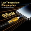 Divex TC-USB to TC-Lightning 65W/PD27W Şarj ve Veri Aktarım Kablosu DC-220