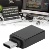 Divex Type-C Erkek USB3.0 Dişi Adaptör Çevirici Siyah DO-182