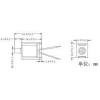 DQF1-3C-1 3.7V Selenoid Hava Valfi Çift Yönlü NC