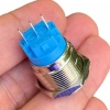 E65 19mm Metal Kalıcılı Buton Düz Kafa Ledsiz 1NO/1NC