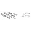 Ekonomik Kablo Pabucu SKP-E 120mm² M12 (50 Adet)