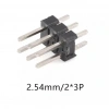 Erkek Pin Header 2x3 Pin (6Pin) 12 mm 2.54mm 2x3 180° İki Sıra