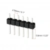 Erkek Pin Header 6 Pin 12mm 2.54mm 1x6 180° Tek Sıra