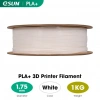 eSUN Beyaz Pla+ Filament 1.75mm 1 KG