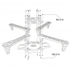 F450 Quadcopter Drone Gövdesi - Drone Frame