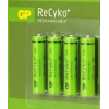 GP ReCyko 1000 mAh AAA Şarj Edilebilir İnce Kalem Pil 4lü Paket