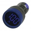 Gwest 22 AS-M 22mm AD-116 Serisi Akım Trafolu Mavi Ampermetre 0-100A