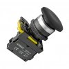 Gwest A5-41M 22mm Siyah Kayıcı Start Mantar Buton 1NO