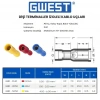 Gwest Dişi Terminal İzoleli Kablo Ucu GBD-5050 4.00-6.00mm Sarı 100 Adet