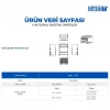 Gwest GW-4x7 4 Kutuplu 125A Girişli Dağıtıcı Ünite