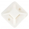 Gwest HW-3A 19x19mm Yapışkanlı Kroşe Beyaz 100 Adet