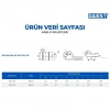 Gwest GCL3/8 10mm Kablo Kelepçesi Beyaz 100 Adet