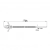 Gwest GTP 200 ST 200x4.8mm Distanslı Kablo Bağı 100 Adet 