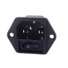 HD-901 Erkek Power Soketi T85 On-Off Anahtarlı