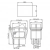 IC-101 İkili Işıklı Anahtar KCD2-2101-A Kalite