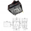 IC-102 İkili Nokta Işıklı Anahtar