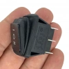 IC-108W Geniş Işıksız Körüklü Anahtar ON-OFF-ON 6P