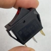 IC-113A Dar Nokta Işıklı Anahtar On-Off Siyah
