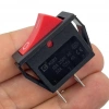 IC-114 Tekli Dar Işıksız Anahtar On-Off 2P Kırmızı