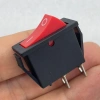 IC-114 Tekli Dar Işıksız Anahtar On-Off 2P Kırmızı