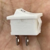IC-120B Mini Işıksız Anahtar 2P On-Off Beyaz