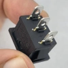 IC-121 Mini Işıksız Anahtar On-Off 3P Siyah