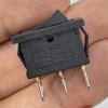 IC-121 Mini Işıksız Anahtar On-Off 3P Siyah