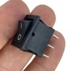 IC-125 Mini Işıksız Yaylı Anahtar OFF-MOM 3P