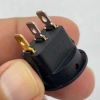 IC-131 Yuvarlak Işıklı Anahtar On-Off 3P Kırmızı