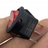 IC-131A Yuvarlak Işıklı Anahtar On-Off 12V 3P