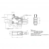 IC-175 Micro Switch Kısa Makara 16A