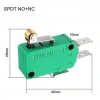 IC-176C Kısa Makaralı Micro Switch 220V 16A KW1-103-6