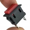IC-180K-1 Kırmızı Dikdörtgen Yaylı Plastik Buton 2P PBS-101