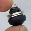 IC-184 Siyah Plastik Push Buton 12mm PBS-33B