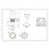IC-190 Sarı Buton Yuvarlak Plastik Kalıcılı 10mm