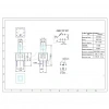 IC-196A 6 Pinli Bacaklı Kalıcılı Yaylı Push Buton 6x6mm