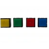 IC-204C Yaylı Kare Plastik Buton 12x12mm PBS-18B (Mavi)