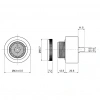 IC-221G 43mm Buzzer 220V