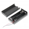 IC-233C Kapaklı Switchli 2li AA Pil Yuvası