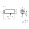 IC-235B Sigorta Yuvası 5x20mm 90° PCB