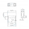 IC-237A Sigorta Yuvası 5x20mm Kapaklı PCB