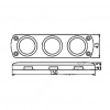 IC-246E Pano Tipler İçin 3lü Kulak - Çerçeve