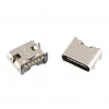 IC-266B-3 Dişi Type-C Soket USB-C Konnektör Şase 6 Pin