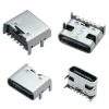 IC-266B-3 Dişi Type-C Soket USB-C Konnektör Şase 6 Pin