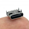 IC-266B-3 Dişi Type-C Soket USB-C Konnektör Şase 6 Pin